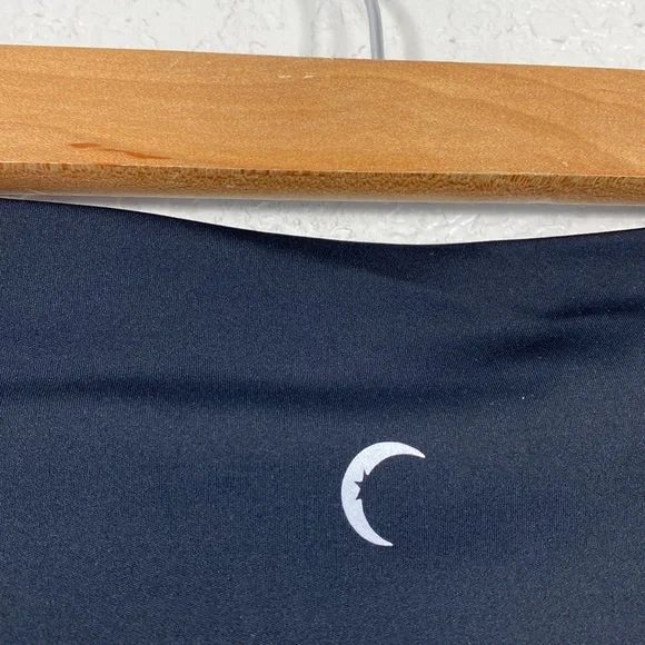 Zyia Momentum Black Moto 7/8 Leggings size 8-10 - Picture 7 of 10